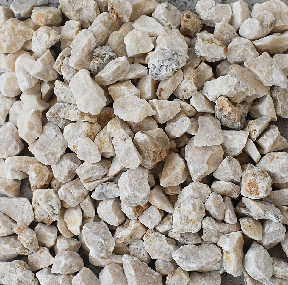 Marble chip 7-9mm Aggregate Limestone Kalsium Oksida Granule(CaO) Quicklime